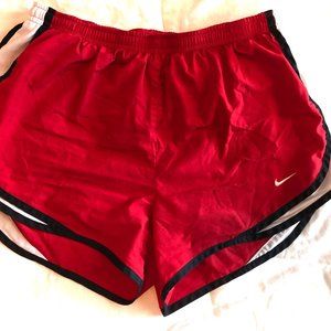 Red & Black Lined Nike Running Shorts w/ Lining